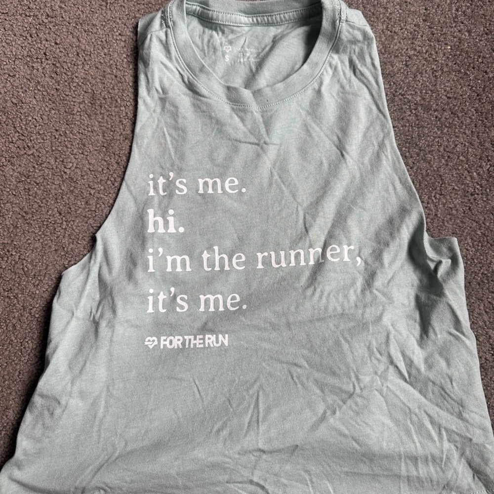 For The Run ‘ It’s Me, I’m the Runner’ Top